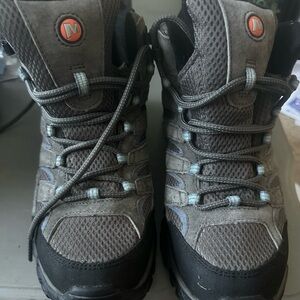 Merrell Black and Gray Outdoor Boots